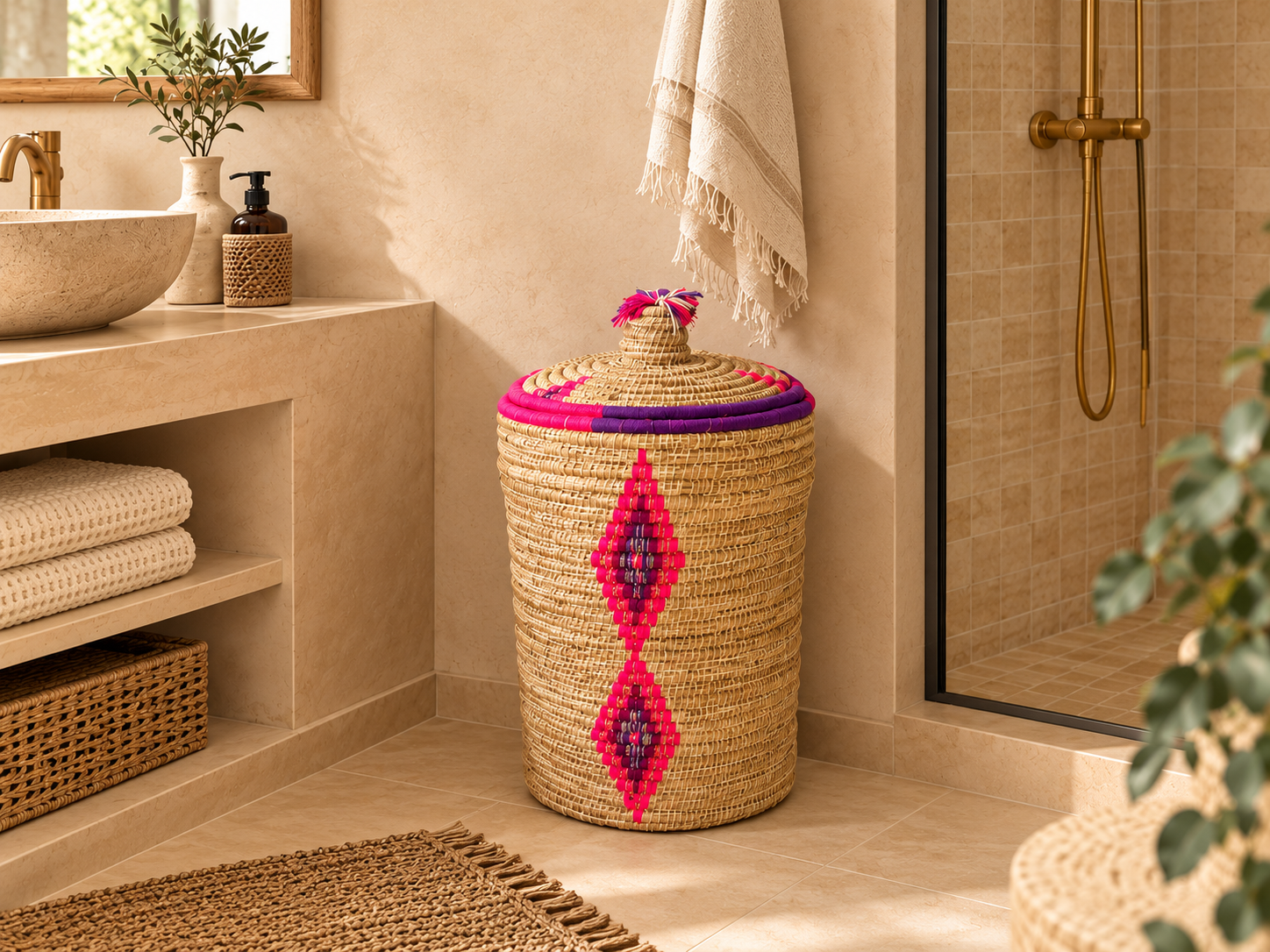 Diyara Artisanat Paniers Salle de Bain