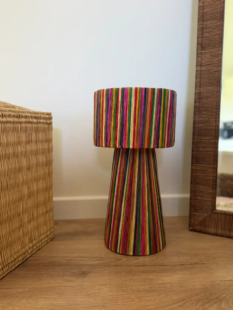Diyara Artisanat Abat Jour Petit Modèle Multicolore 1.webp