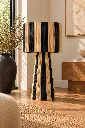 Diyara Artisanat Abat Jour Grand Modèle Noir 1.webp