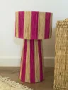 Diyara Artisanat Abat Jour Moyen Modèle Rose 2.webp