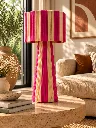 Diyara Artisanat Abat Jour Rose Grand Modèle.webp
