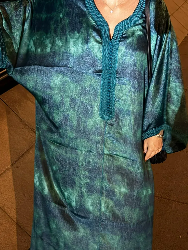 Diyara Artisanat Jellaba Sofia Bleu Saphir 2.webp