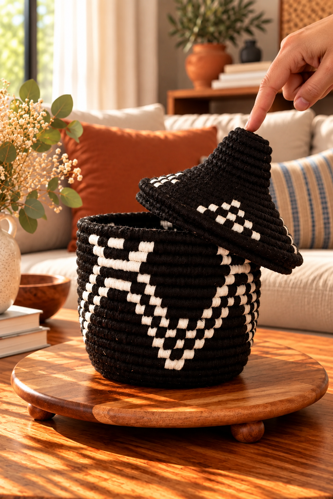 Diyara Artisanat Boites Berbères Noir et Blanc 2.png