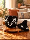 Diyara Artisanat Boites Berbères Noir et Blanc 1.webp