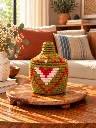 Diyara Artisanat Boites Berbères Vert, Rose Pale et Rouge.webp