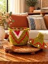 Diyara Artisanat Boites Berbères Vert, Rose Pale et Rouge 2.webp