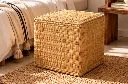 Diyara Artisanat Pouf en Raphia Naturel 3.webp