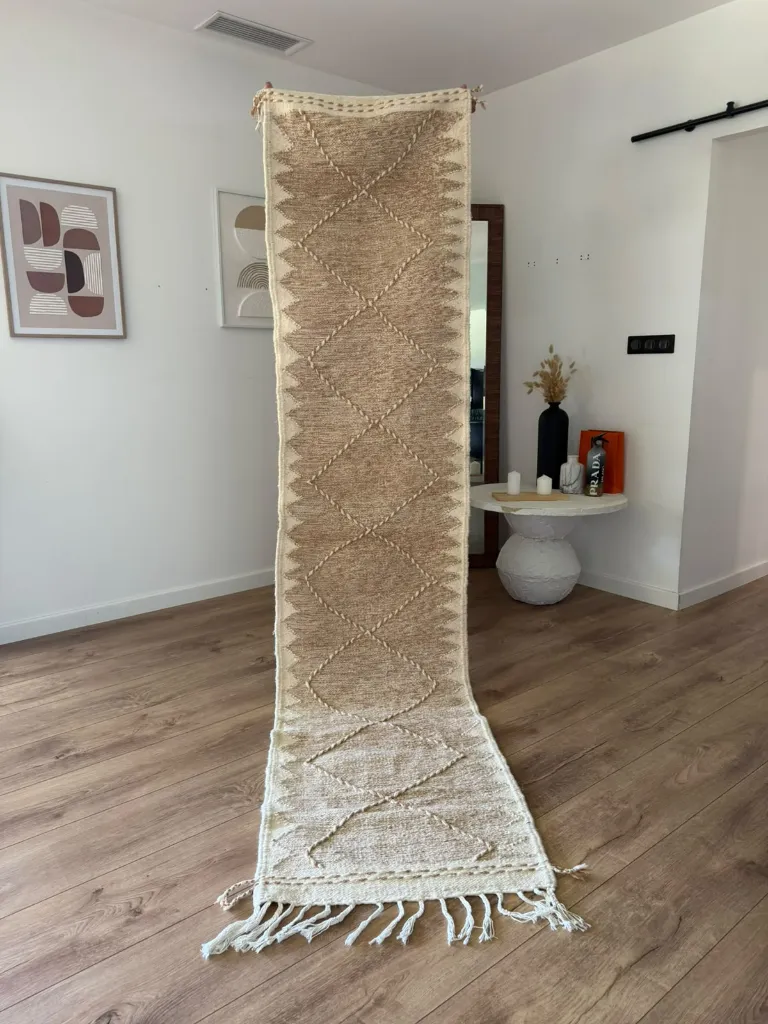 Diyara Artisanat Tapis Beige - KILIM.webp