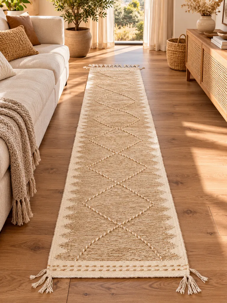 Diyara Artisanat Tapis Beige - KILIM 2.webp