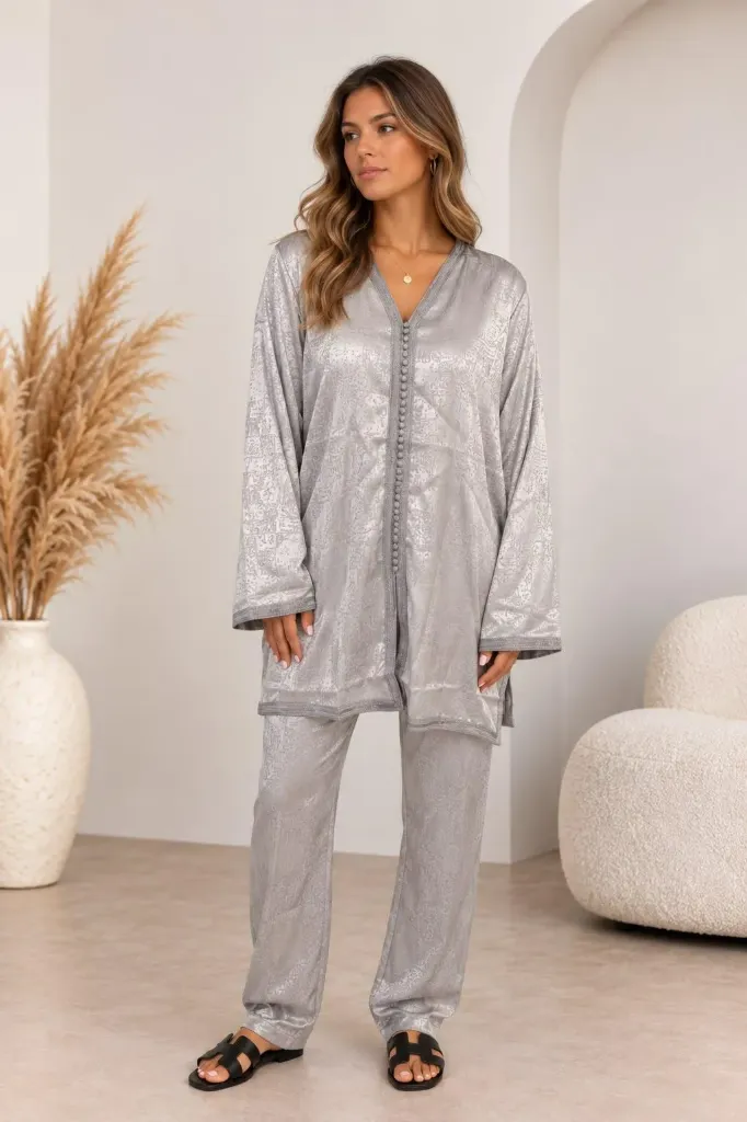 Ensemble Naïa Gris Perle (S)